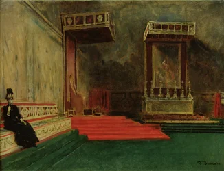 Intérieur de la chapelle Sixtine, Rome